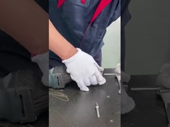 Vídeo de pulido de las rebabas del carburo