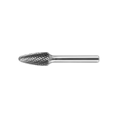 Burrs rotativos de carburo de tungsteno de doble corte ISO9001 Certificado para metal y madera
