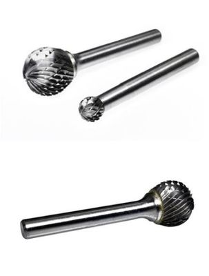 calidad  Polished Carbide Ball Burr Bits Wear Resistance For Shipbuilding fábrica