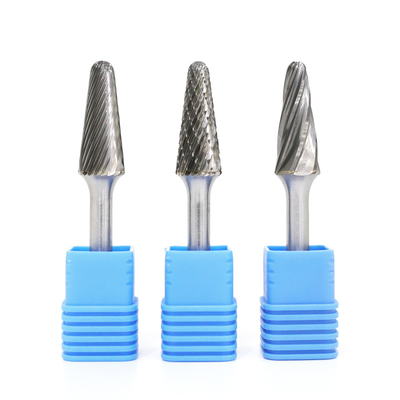 Buen precio El carburo sólido de plata de la pureza elevada del carburo de tungsteno remueve las rebabas las brocas rotatorias del fichero en línea