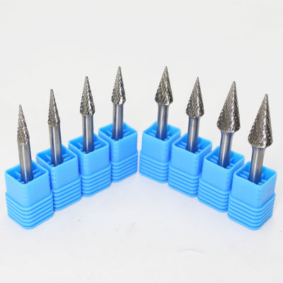 Un buen precio. Cone Shape Abrasive YG7 Grade Tungsten Carbide Rotary Burr for Hardened Steel with Double Cut and Polished Surface en línea