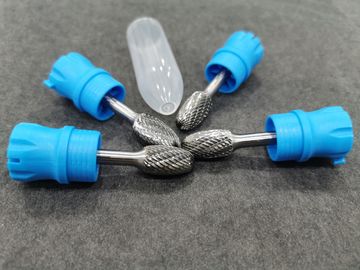 Buen precio Acero inoxidable de la forma E de las rebabas rotatorias ovales del carburo que corta la caña y la cabeza fuertes en línea