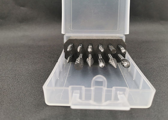Buen precio El tipo óvalo de E forma el carburo de tungsteno de YG12X Burr Bits en línea