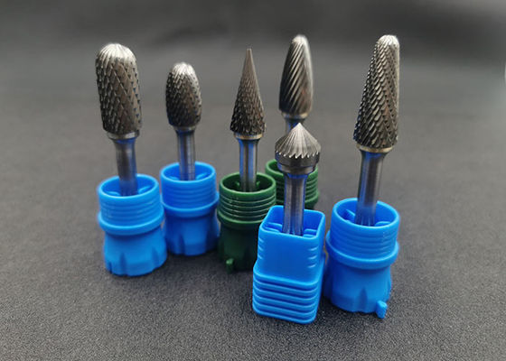Buen precio F forma las rebabas rotatorias de los ficheros del carburo de tungsteno de 6m m en línea