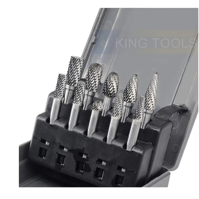 Buen precio Moliendo el grabado del carburo de tungsteno de pulido Burr Set 10pcs 6m m para el palo fierro en línea