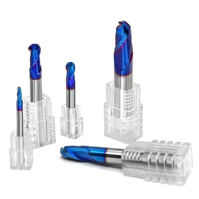 Buen precio HRC 40 a extremo Mills Cutters Set ISO de la nariz de la bola del carburo de tungsteno 68 en línea