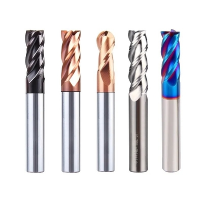 Buen precio Molino de extremo de Cortadores de los pedazos del router del CNC de Endmill del carburo de tungsteno de la flauta HRC65 4 para el acero inoxidable en línea