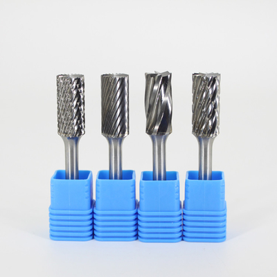 Buen precio 1/8 Bits de burr de carburo de tungsteno con longitud total de 38-81 mm Diámetro de la cabeza 3-25 mm en línea