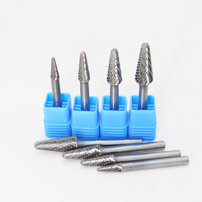 Buen precio Buena estabilidad mecánica Cortador de carburo de tungsteno Bits Carbide Burr Herramientas Forma de diente único en línea