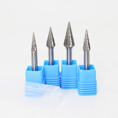 Buen precio 6 mm longitud total de carburo de tungsteno Bur Bits 3/8 diámetro de la base para el detalle preciso en línea