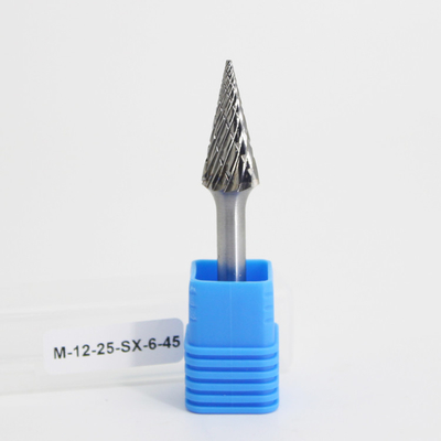 Buen precio Polishing Carbide Ficha rotativa de doble corte de tungsteno de acero de molienda de la cabeza de las orugas en línea
