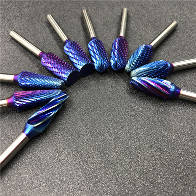 Buen precio Caso de almacenamiento conveniente incluido Corte de precisión de aleación dura Burr giratorio conjunto de árbol / árbol redondo / BURRS de forma cilíndrica en línea