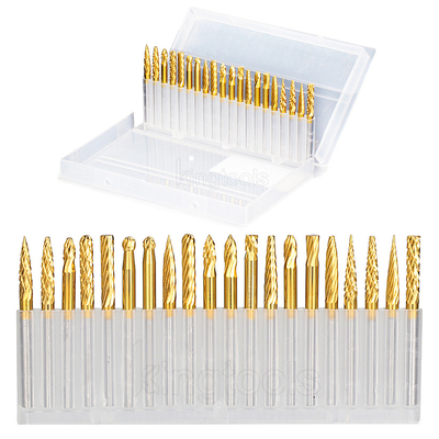 Buen precio Margen de corte afilado Ingrediente de cobalto Precisión de carburo de tungsteno Burr Conjunto con 1/8-1/4 INCH tamaño de la vara en línea