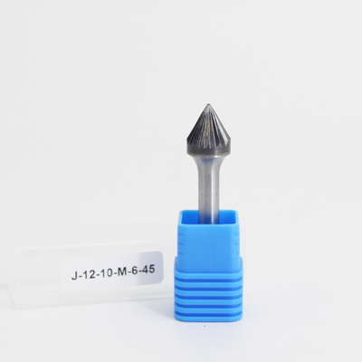 Buen precio SJ 60 grados contraenchufe de carburo Limas rotativas, corte único - 6 mm de la vara en línea