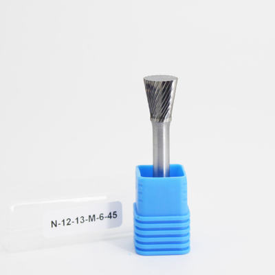 Buen precio SN Cortador rotativo con forma de cono invertido de corte único - base de 6 mm en línea