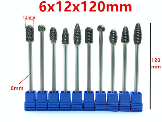 Un buen precio. Brocas Rotativas de Carburo de Tungsteno de Vástago Largo 120mm 6