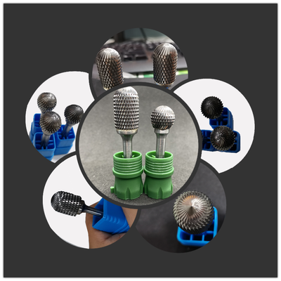 calidad Conjunto rotativo de burros de carburo de tungsteno Hartmetallfräser Fresas Carburo Fraises Tungsteno fábrica