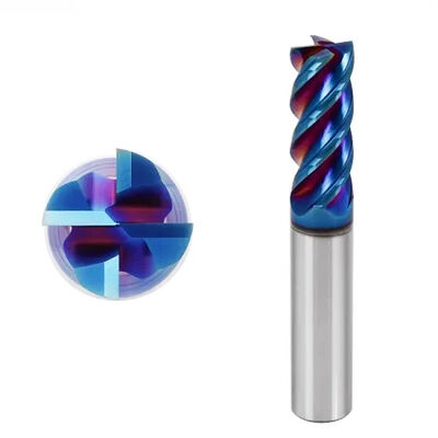 Calidad Herramienta de fresado de carburo sólido para mecanizado CNC de acero y metal, producción de ranuras y acabado de contornos fábrica