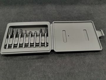 Buen precio Las clases que toman fáciles rotatorias de la caja 8pcs del fichero del carburo de tungsteno de los equipos forman en línea