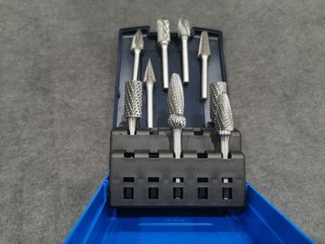 Buen precio El CARBURO AZUL del CASO REMUEVE LAS REBABAS la INDUSTRIA ROTATORIA de las REBABAS 10PCS QUE MUELE Y QUE CORTA las REBABAS en línea