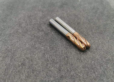 Buen precio Capa del molino de extremo del carburo de tungsteno de la nariz de la bola HRC45/55/65 ALTIN para el acero inoxidable en línea