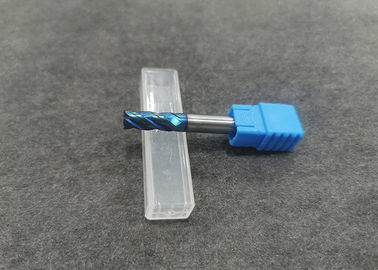 Buen precio Molino de extremo revestido azul del carburo de tungsteno, fresa del carburo para el corte de máquina en línea
