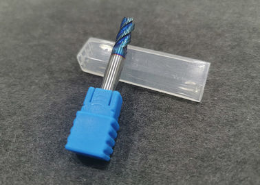 Buen precio 4 flautas cubrieron la fresa sólida del molino de extremo del carburo de tungsteno HRC65 6m m en línea