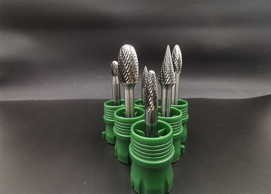 Un buen precio. El cono forma las rebabas rotatorias del carburo principal de la caña 10m m de 6m m en línea