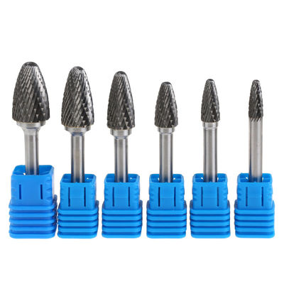 Buen precio El carburo Burr Double Cut Cutting Tools alea las rebabas rotatorias estupendas de alta calidad del carburo de la velocidad del fichero que cortan rotatorio en línea