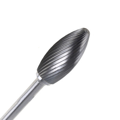 Buen precio Los pedazos de plata de Burr Bits Rotary Tool Grinding del carburo de tungsteno de la llama llevan resistencia en línea