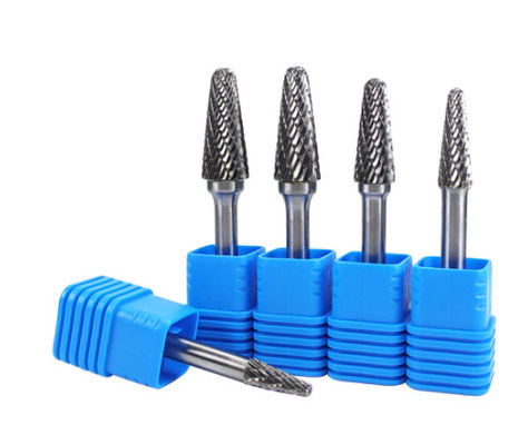 Buen precio El árbol 6m m doble de plata del corte forma con las rebabas de pulido de Bits Carbide Rotary de la amoladora del dado del extremo del radio en línea