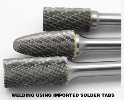 A mecanografía el carburo cilíndrico Burr Double Cut For Metal y talla no- del metal
