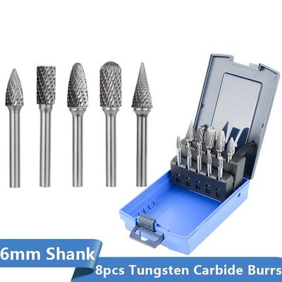 Buen precio Palo fierro que muele el grabado del tungsteno de pulido Burr Set rotatorio 10pcs 6m m en línea